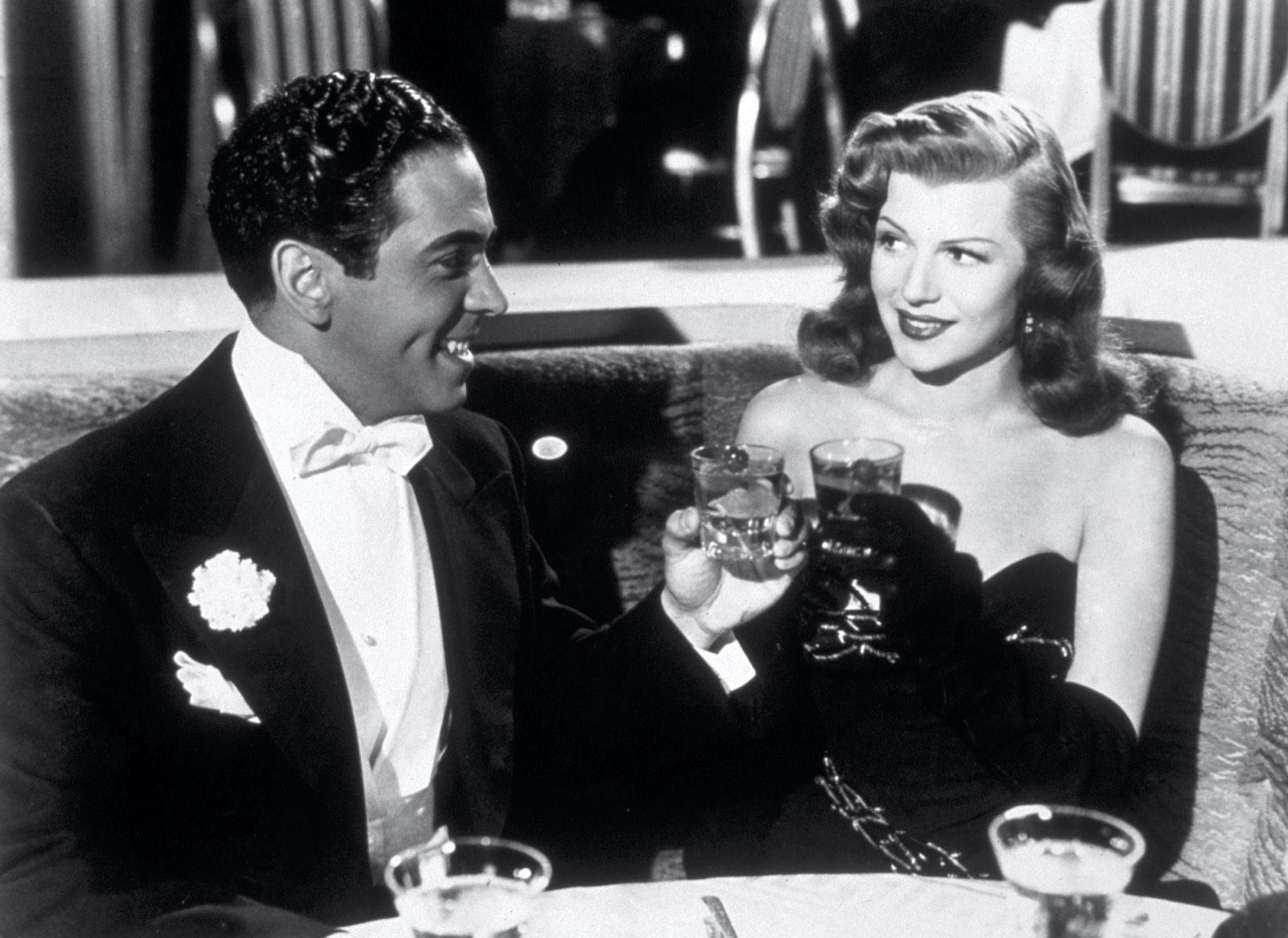 Glenn Ford and Rita Hayworth in Gilda