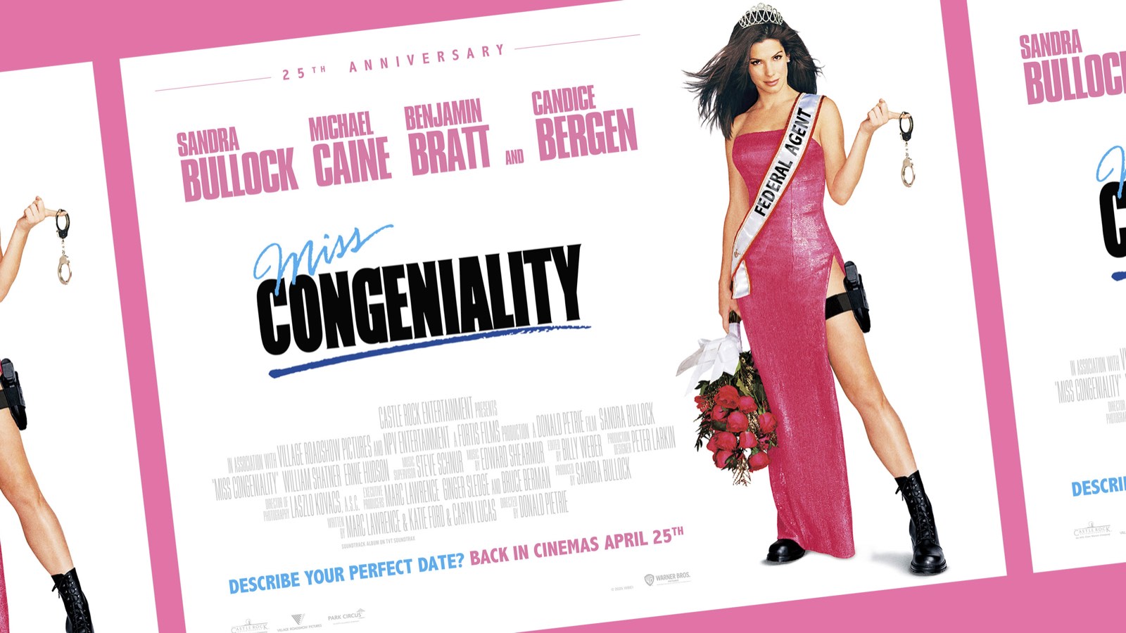 Miss Congeniality 25th Anniversary Rerelease Announced... On The