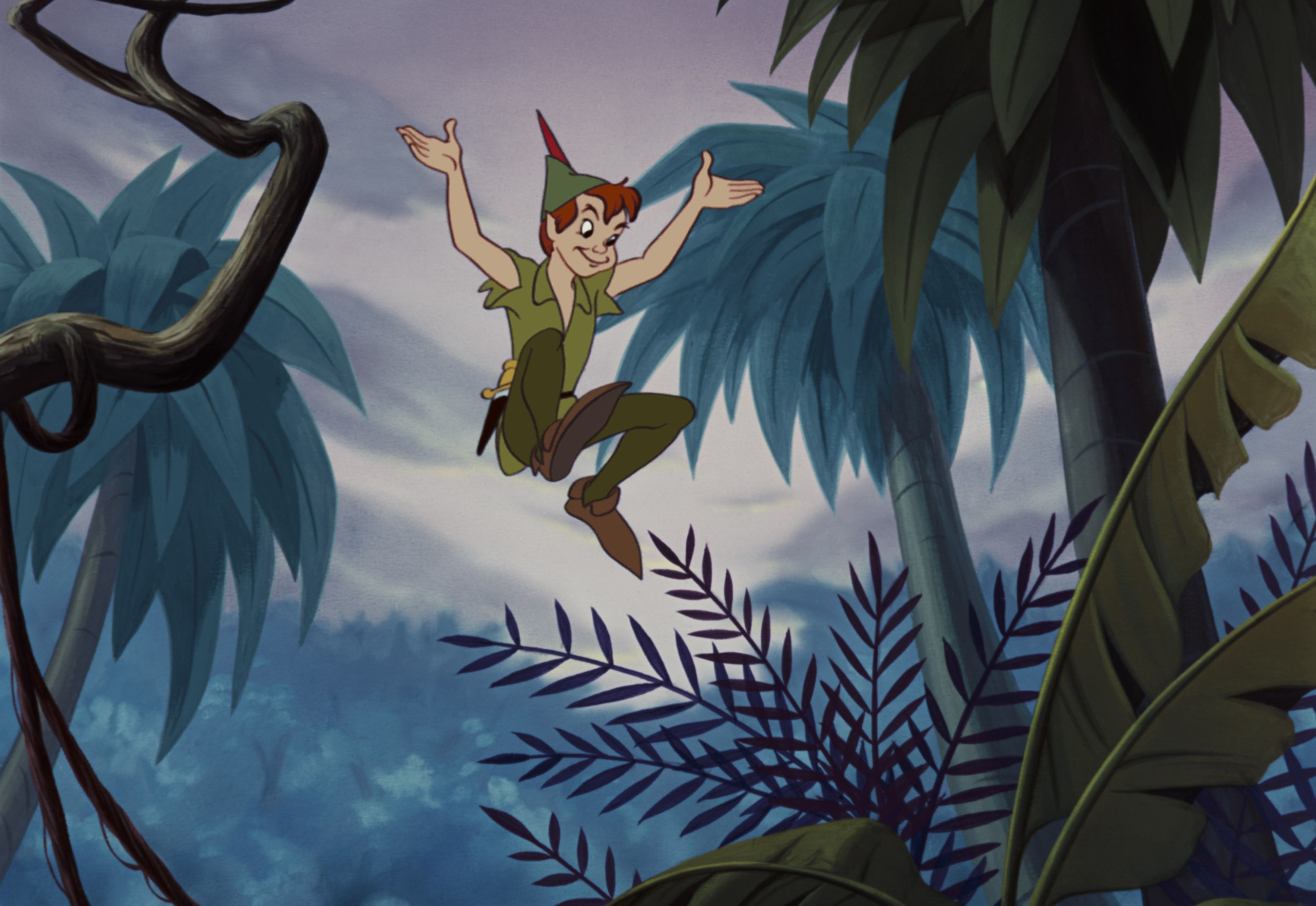 Питер Пэн. Peter Pan 1953. Питер Пэн 1953 кадры. Где живет пэн
