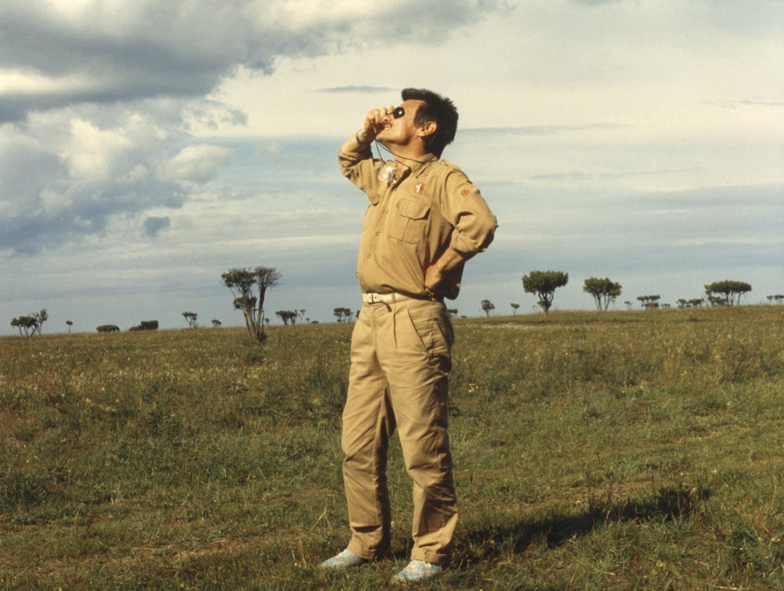 Andrej Tarkovski on the set of The Sacrifice (1986)