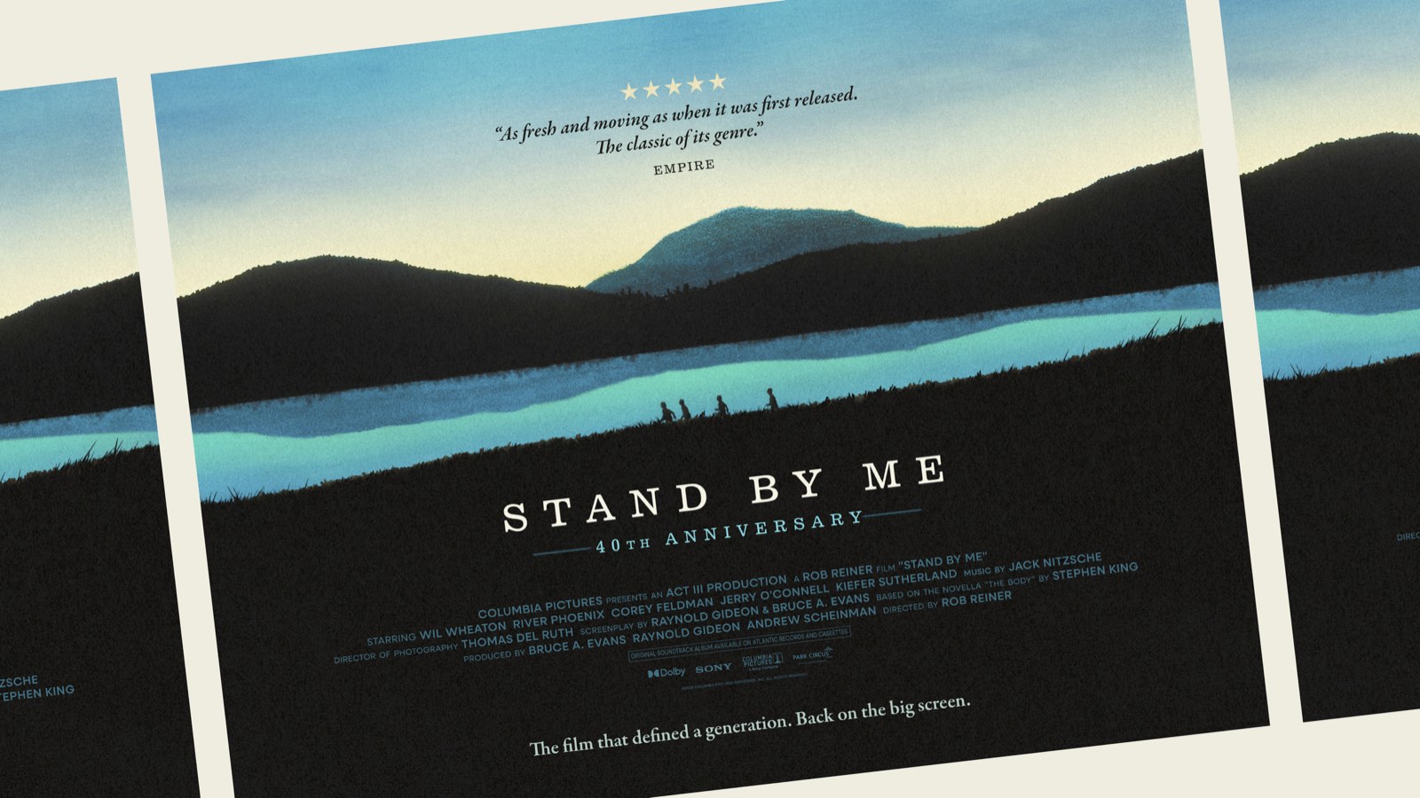 Stand By Me: 40th anniversary re-release in cinemas this April